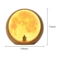 thumbnail image 2 of Night Light Creative Scene Night Light Moon Atmosphere Night Light Bedside Sleep LED Night Light Decorated USB Charging Night Light Artistic Conception Night Light, 2 of 8
