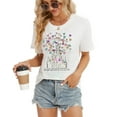 thumbnail image 4 of Magical Shirt for Women Magic Kingdom T Shirt Cute Castle Graphic Tee Family Holiday Vacation Short Sleeve Tops, 4 of 7
