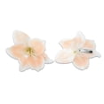 thumbnail image 3 of Unique Bargains 2 Pcs Duckbill Clip Simulated Flower Hair Clips for Women Orange, 3 of 5