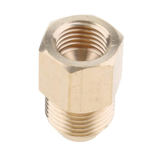 La Lavadora La Herramienta Adaptadora Del Conector De Acoplamiento De Manguera De Latón, Hecha De Material De Latón - 9 14 mm de F a 18 mm M