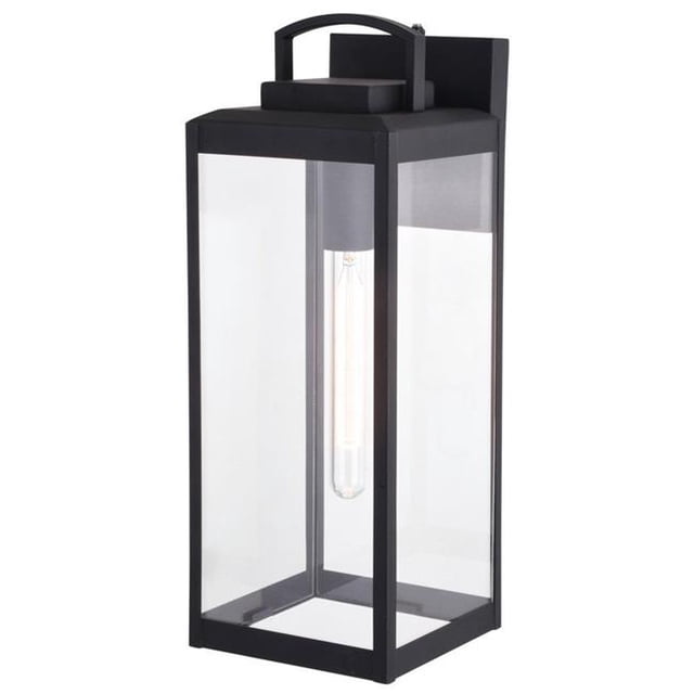 Vaxcel International T0645 Applique Murale Extérieure 7 Po. Kinzie, Noir Texturé