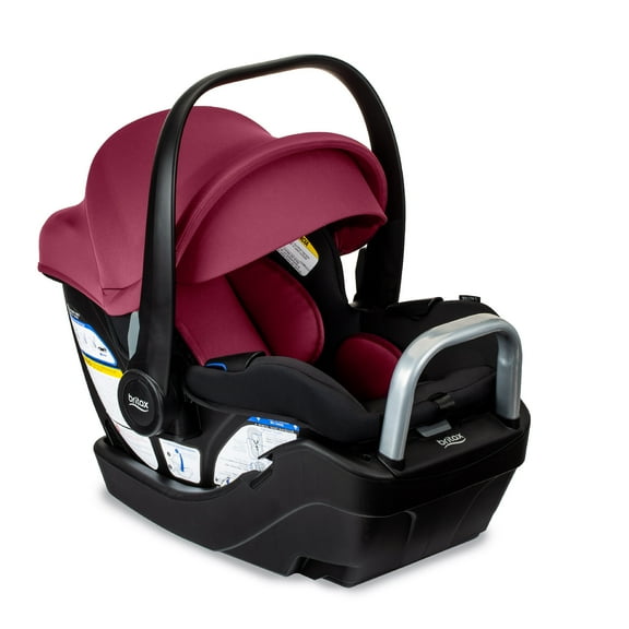 Britax Willow S Infant Car Seat With Alpine Base, Rear Facing Car Seat, Ruby Onyx