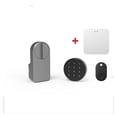 thumbnail image 1 of Door Lock, Smart Door Lock Digital Password Bluetooth-compatible Intelligent Sticker Installation Tuya Smart Electronic Door Lock ,Easy to Install, 1 of 7