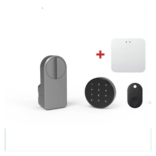 Door Lock, Smart Door Lock Digital Password Bluetooth-compatible Intelligent Sticker Installation Tuya Smart Electronic Door Lock ,Easy to Install