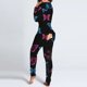 thumbnail image 1 of Mono con estampado de mariposa para mujer, pantalones cortos de pijama con botones, ropa de dormir Sexy para el hogar, 1 of 3
