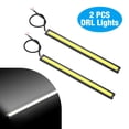 thumbnail image 2 of 10Pc 12V LED Strip DRL Daytime Running Driving Light Fog COB Car Lamp Waterproof, 2 of 3