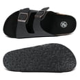 thumbnail image 3 of Yolanda Zula Women's Cork Footbed Sandals Adjustable Strap Sandals, 3 of 7