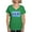 Irish Green, variant on CafePress - ELIGIBLE FOR SENIOR DISCOUNTS! Women's V Neck Dark - Women's V-Neck Dark T-Shirt