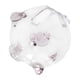 thumbnail image 2 of Alcancía de cristal transparente con forma de cerdo, caja para ahorrar dinero, colección de almacenamiento, alcancía, ahorro Rosa 9x8cm, 2 of 9