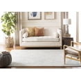 thumbnail image 3 of SAFAVIEH Abstract Clarette Geometric Wool Area Rug, Ivory/Turquoise, 4' x 6', 3 of 11