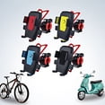 thumbnail image 1 of Soporte de Teléfono para Bicicleta Giratorio de 360° - Soporte de Manillar con Bloqueo Automático para Motocicleta y Bicicleta - Soporte Universal para Smartphone con Agarres de Goma - Construcción A, 1 of 7