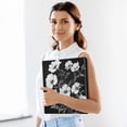 thumbnail image 6 of Waterproof PVC Round Ring Binder - D-Rings Clipboard, 200 Page Capacity (1 or 2-Pack), Ideal for Office , Home and School，White Flowers, 6 of 8