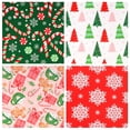 thumbnail image 3 of LaRibbons 30" x 10' Christmas Wrapping Paper Holiday Gift Wrap Kit,  Pink Gingerbread, 3 of 10