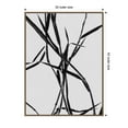 thumbnail image 3 of Amanti Art Grass Detail White Framed Canvas Wall Art Print, 3 of 9