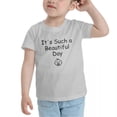 thumbnail image 3 of It's Such a Beautiful Day Cute Toddler T Shirts for Boys Girls (Gray, Youth M), 3 of 5