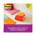 thumbnail image 3 of Pop-up 3 x 3 Note Refill, 3" x 3", Energy Boost Collection Colors, 90 Sheets/Pad, 6 Pads/Pack | Bundle of 2 Packs, 3 of 5