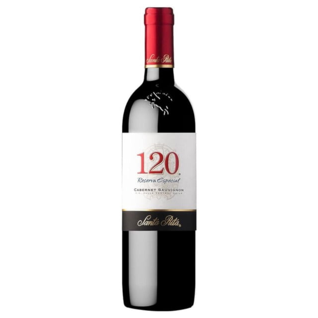 Pack de 12 Vino Tinto Santa Rita 120 Cabernet Rva. Esp. 187.5 ml