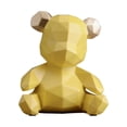 thumbnail image 2 of Bear Piggy Bank Nordic Style Animals Shape Money Money Box Box Container Cash Storage Home Decoration Table Saving Pot for Yellow, 2 of 9
