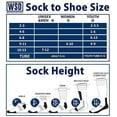 thumbnail image 4 of SOCKS'NBULK 60 Pairs Wholesale Bulk Sport Cotton Unisex Crew, Ankle, Tube Socks, Men Woman Children Sock Size 10-13" (Kids White Crew 6-8), 4 of 4
