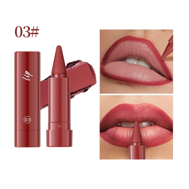 SIfdSeng Encre à Lèvres Nude Rouge à Lèvres Dégradé Carmin Ligneur pour les Lèvres Contour des Lèvres Ligneur pour les Lèvres Effet Progressif Ligneur pour les Lèvres à Lèvres Rouge à Lèvres pour Femmes Longue Tenue Rouge à Lèvres Résistant Ligneur pour les Lèvres 2,4 g Teinte Lèvres et Joues
