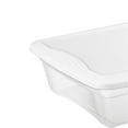 Sterilite 41 Quart Lightweight Under Bed Storage Box Container, 24 Pack