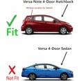thumbnail image 3 of Tempered Passenger Right Side Quarter Window Quarter Glass Compatible with Nissan Versa Note 2014-2019 Models, 3 of 5