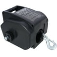 thumbnail image 6 of 12v 2000lbs Trailer Winch,Reversible Electric Winch, for Boats Up to 5000 Lbs, Galvanized Wire Rope, Rapid Mount, Handheld Remote,Power in and Manual Out, 6 of 18
