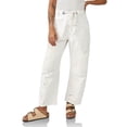thumbnail image 4 of Elastic Middle Waist Women Casual Jeans Drawstring Denim Pants with Front Pocket, 4 of 6