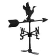 thumbnail image 1 of Klassen Bronze Duck Cast Aluminum Weathervane, Black, 1 of 7