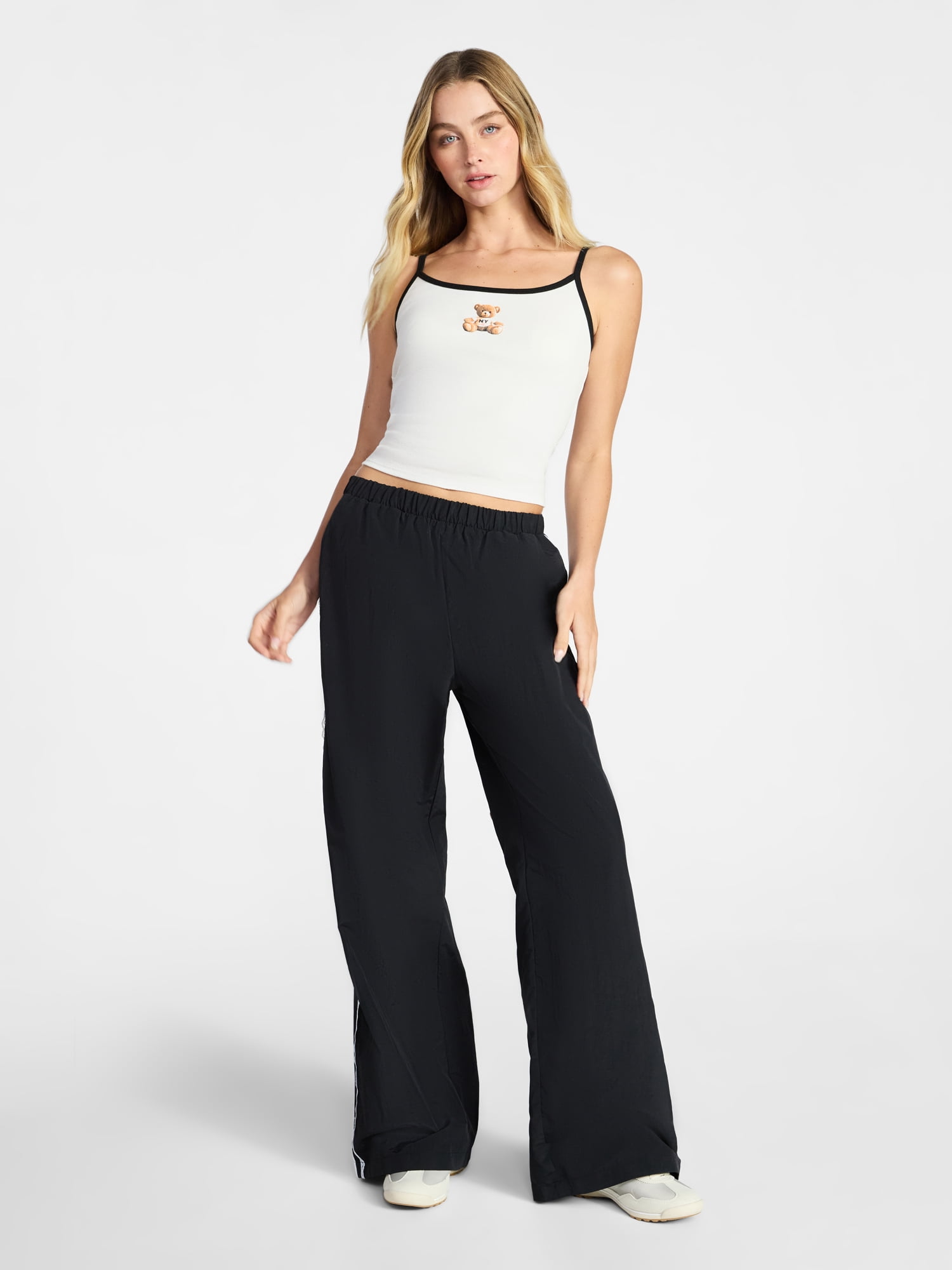 No Boundaries Scoop Neck Cami Top, Women's XXS-XXL