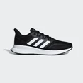 thumbnail image 1 of Adi - das RunFalcon Men's Running Shoes Size 9UK Black Gym New Sneakers Trainers, 1 of 6