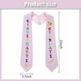 thumbnail image 2 of Kids Graduation Stole Sash Preschool Kindergarten Printed 40'' Long for Boys and Girls, Pink, 2 of 8