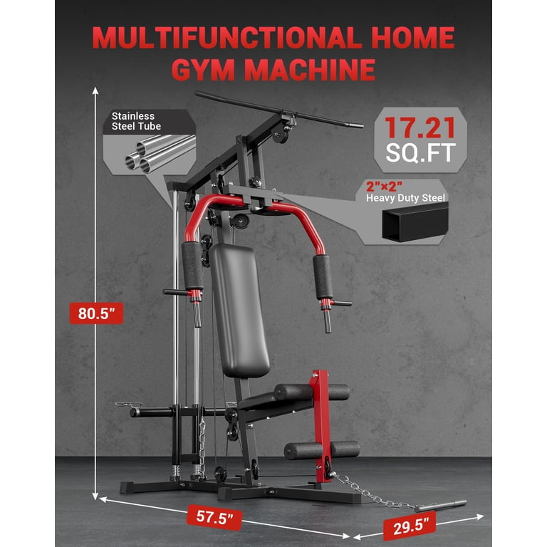 Home Gym Equipment, 400LBS Weight Capacity All in One Full Body 