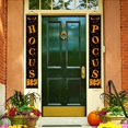 thumbnail image 2 of Halloween Door Decorations Halloween Porch Decorations Halloween Banner, 2 of 2