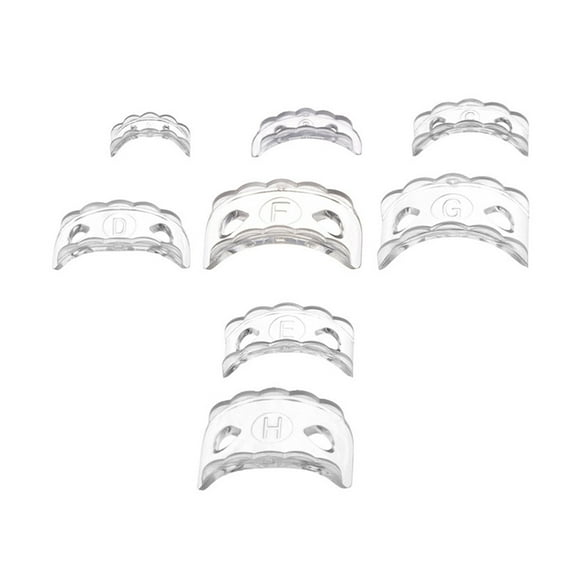 8Pcs Jewelry Sizing Tool Set Ring Size Adjusters for Perfect Fit Nonslip