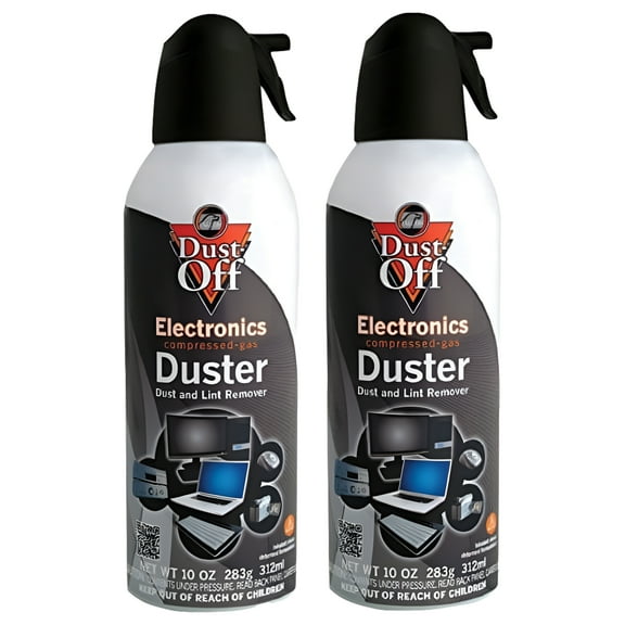 Dust-Off Disposable Compressed Gas Duster, 10 oz - Pack of 2