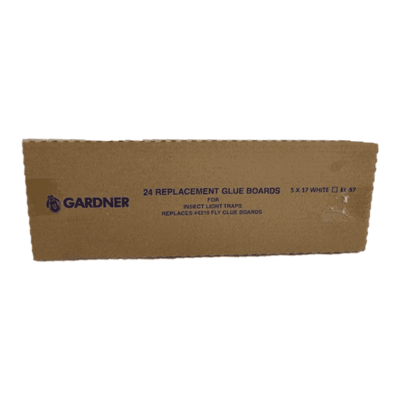 EL-57 Replacement Insect Light Glue Boards - Non-Toxic - 1 x 24 Pack Glue Boards by Gardner