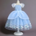 thumbnail image 4 of GYRATEDREAM Costume for Girls Toddler Ice Princess Dress Halloween Birthday Outfit Party Dress up Christmas Fancy Party Dresses, 4 of 9