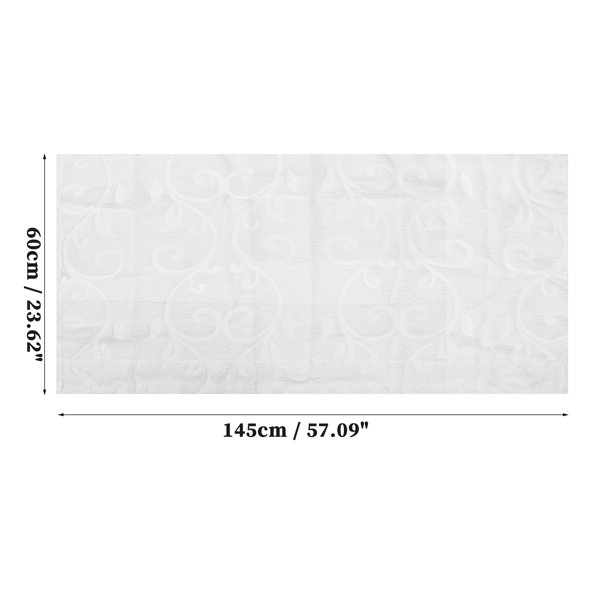Unique Bargains Short Kitchen Curtains with Eyelets Net Curtains 57.09" L x 23.62" W