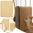 thumbnail image 3 of Natural Sisal Cat Scratcher Mat Cat Scratch Mats Horizontal Cat Floor Scratching Pad Rug Protect Couch and Carpets, 3 of 7