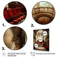 thumbnail image 3 of Designart "Curtain Call Theatres in Architecture VI" Cityscapes Floater Framed Canvas Wall Art, 3 of 7