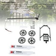 thumbnail image 3 of Kit De Piezas De Avión RC Para XK K110S, Accesorios Kit De Piezas De Repuesto RC Para Conjunto De Cola XK K110 Para Reemplazo, 3 of 7