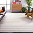 thumbnail image 2 of SAFAVIEH Kilim Adam Striped Polyester Area Rug, Ivory/Tan, 8' x 10', 2 of 8
