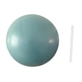 thumbnail image 3 of Pelota de pilates pequeña antideslizante de 9 pulgadas, pelota de ejercicio, pelota de entrenamiento para trabajar Azul, 3 of 9