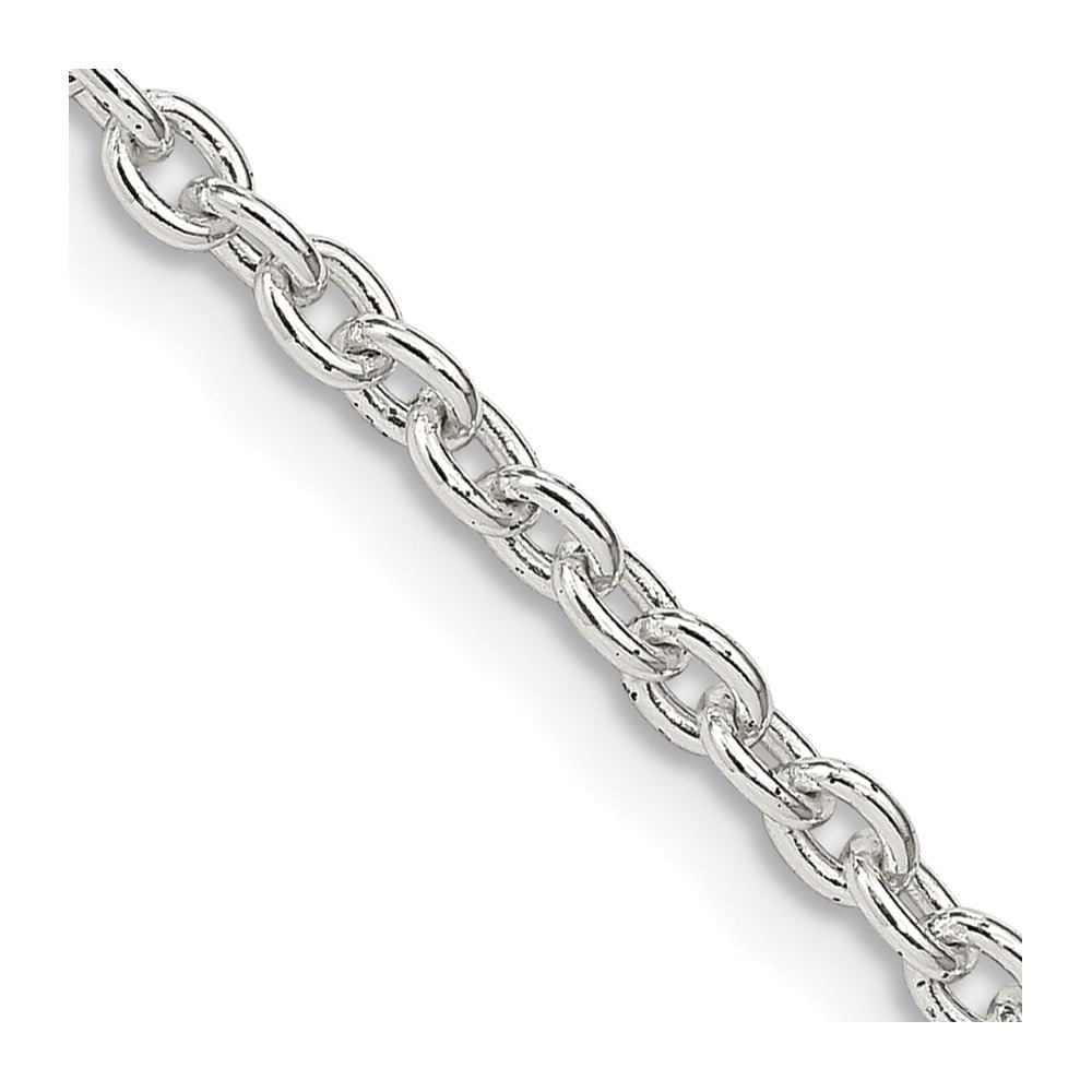 Sterling Silver 2.75mm Cable Chain Sterling Silver 2.75mm Cable Chain