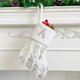thumbnail image 5 of 2024 White Christmas Socks Letter Embroidery Knitted Stocking Reusable Xmas Tree Hanging Gift Bag Stocking Pendant Home Decor, 5 of 5