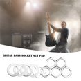 thumbnail image 1 of Juego de tuercas de arandela para conector de tuerca de bajo de guitarra de 3/8 pulgadas (plata) Likrtyny  Accesorios para instrumentos musicales, 1 of 9