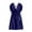 Navy, variant on Women Plus Size Dresses Clearance Short Sleeve V Neck Homewear Pajamas Long Dress Nightgowns Sleepwear