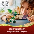 thumbnail image 4 of LEGO NINJAGO Lloyd's Dragon Mech Battle Pack - Building Toy for Boys & Girls, Ages 6+ - Mech Action Figure with 3 Minifigures - Ninja Toy for Kids - Gifts for Birthdays - 71862, 4 of 8