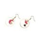 thumbnail image 2 of Pendientes para mujer, diseño asimétrico, joyería para niñas, pendientes multifuncionales para regalo de cumpleaños, Festival, uso diario informal, RosaB, 1 par Inevent AP009007-11B, 2 of 6